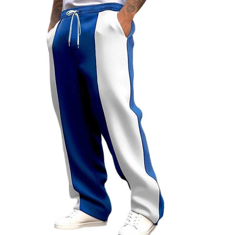 Men's sporty jogger pants with fashionable side design Lune London