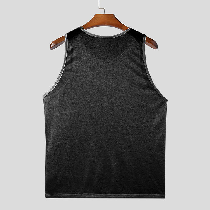 Men's sleeveless sporty shirt in breathable material Lune London