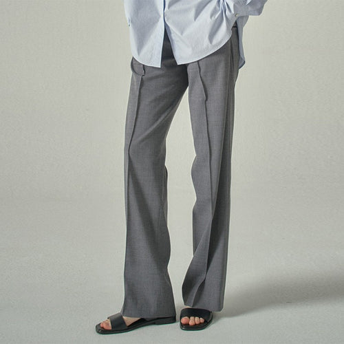 Pantalons en tissu fluide élégant pour femmes Chic & Stil