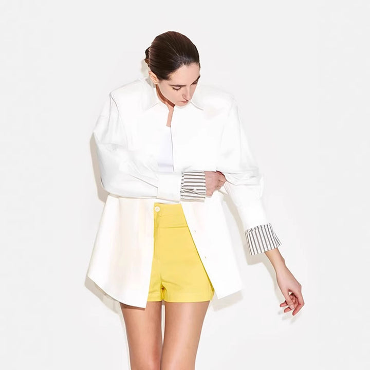 Blouse Élégante et Confortable pour Femme à Manches Courtes Chic & Stil