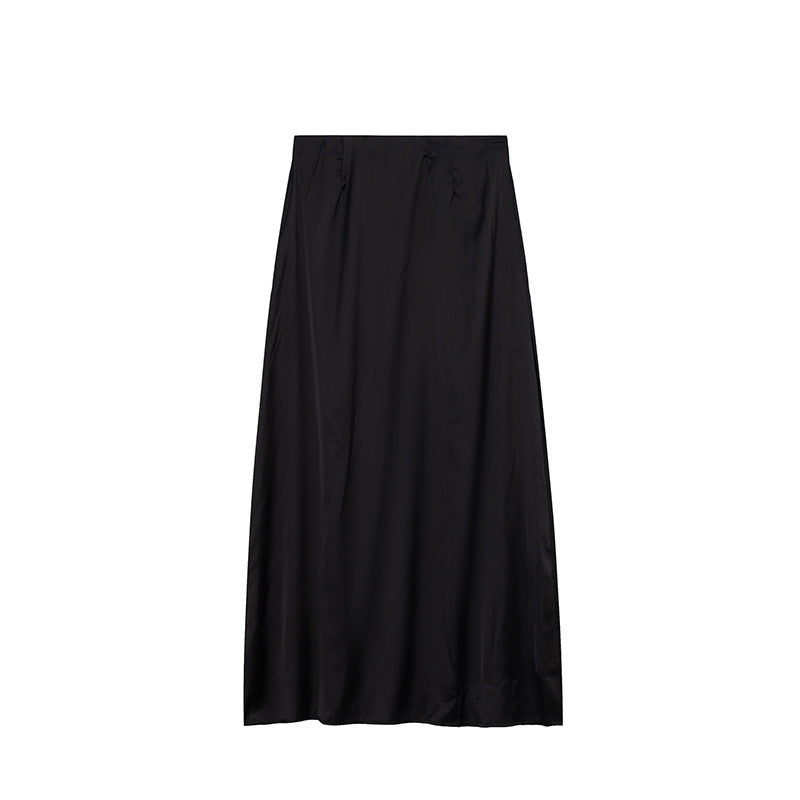 Women Elegant Chic Maxi Skirt