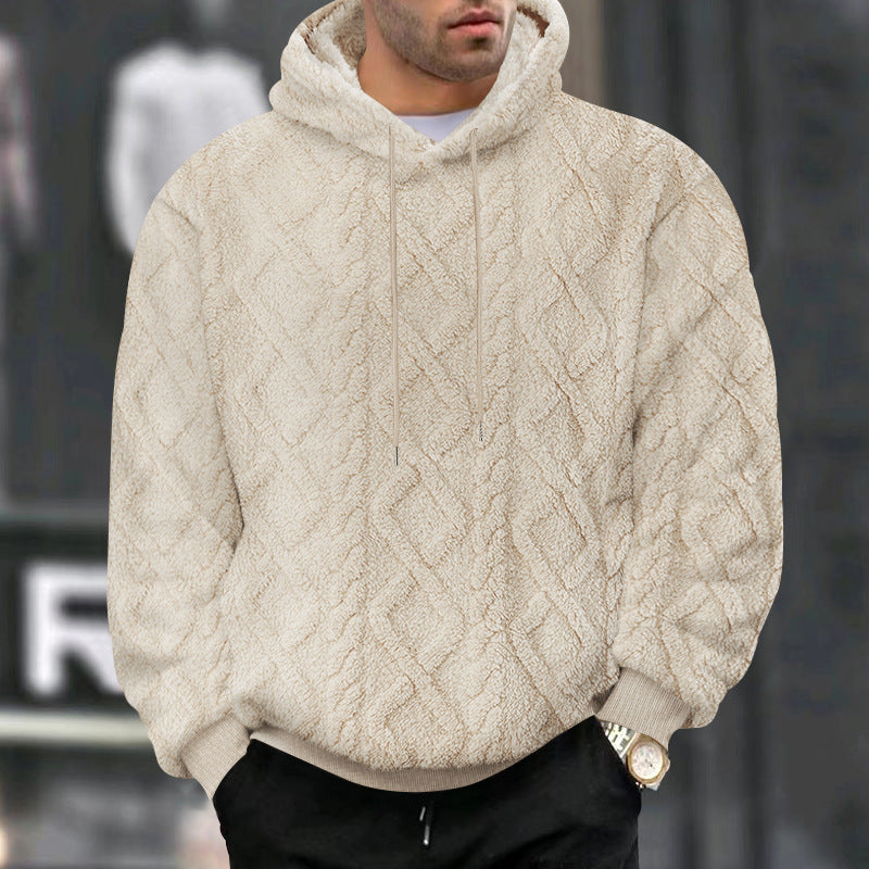Men's cozy hoodie with structured design Lune London