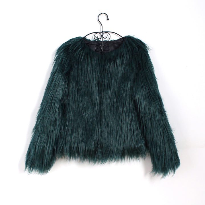Ladies Cozy and Stylish Faux Fur Jacket Lune London