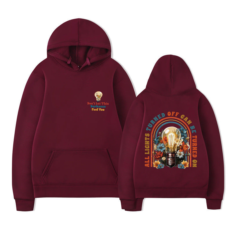 Women's hoodie with colorful design and relaxed fit Lune London
