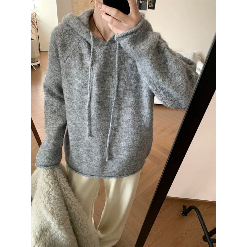 Hoodie confortable pour femmes en matériau en polaire douce avec poche kangourou Chic & Stil