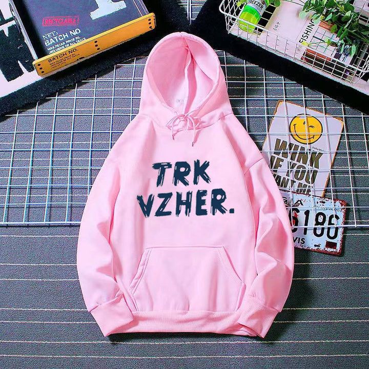 Women's hoodie with trendy print Chic & Stil