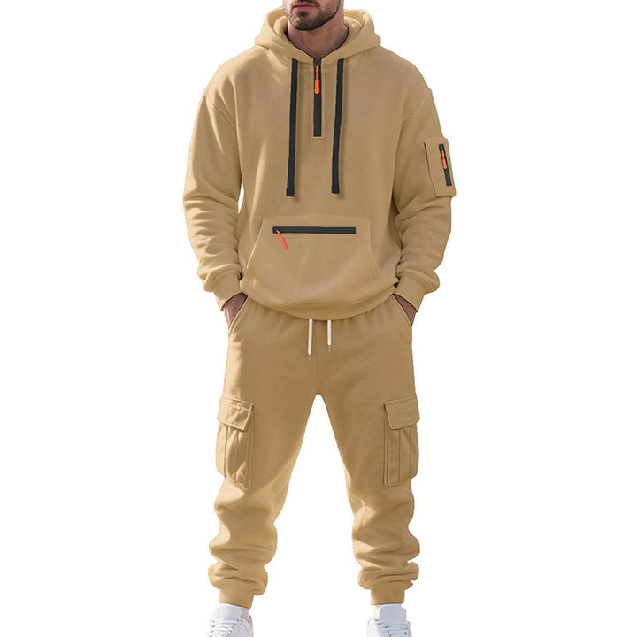 Men's sporty hoodie and cargo pants set Lune London