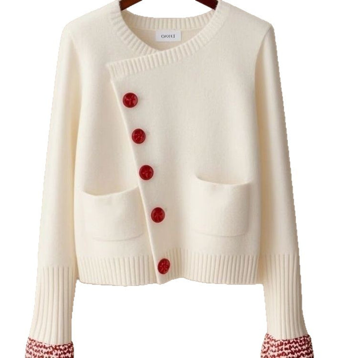Cardigan de mode pour femmes avec boutons décoratifs Chic & Stil
