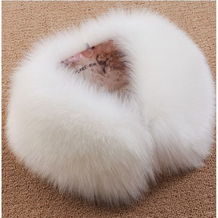 Women's High-Pile Loop Scarf made of Faux Fur with Soft Lining Amarae
