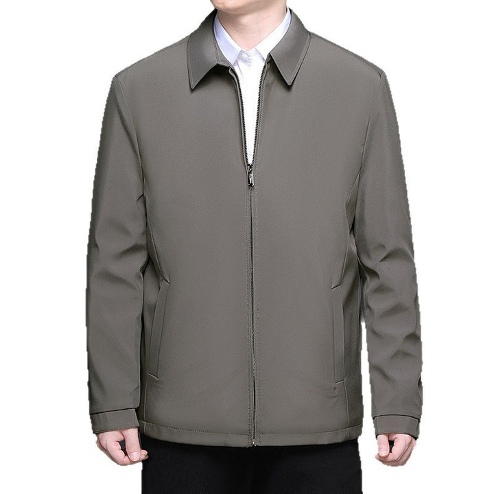 Men's lightweight quilted transitional jacket with internal quilted lining and classic collar Amarae