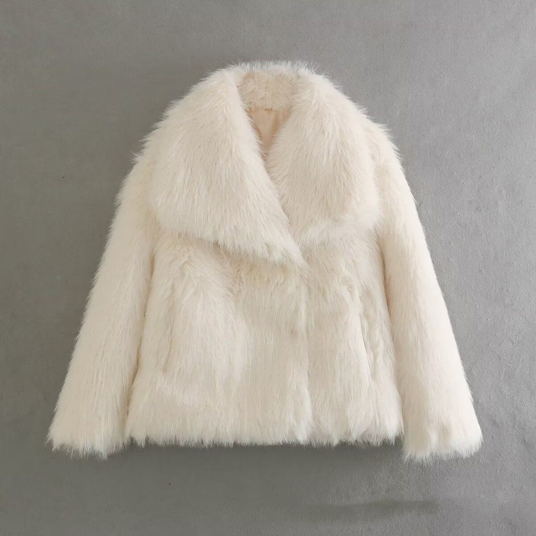 Short fleece jacket for women Amarae