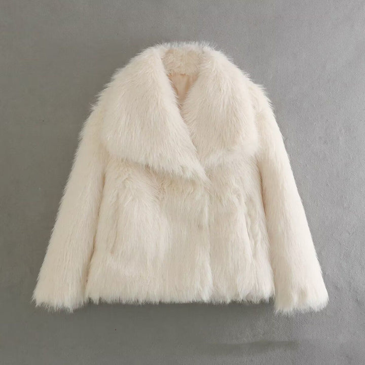 Short fleece jacket for women Amarae