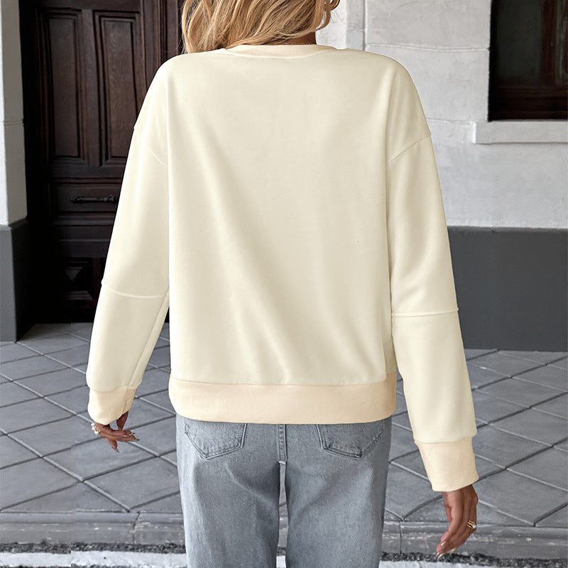 Women's sweatshirt with unique bow pattern Lune London