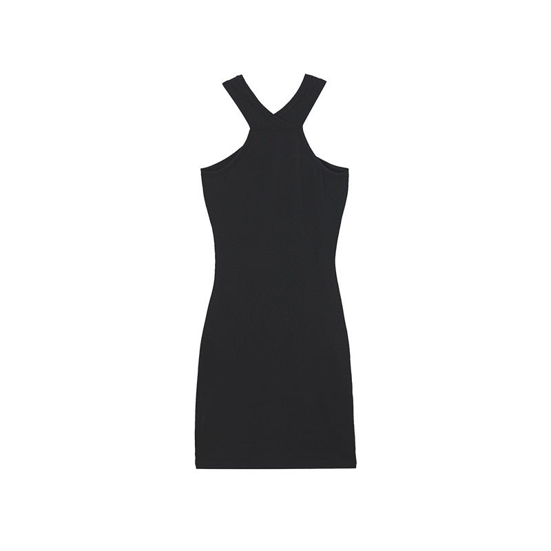 Chic Women's Bodycon Dress with Knot Detail