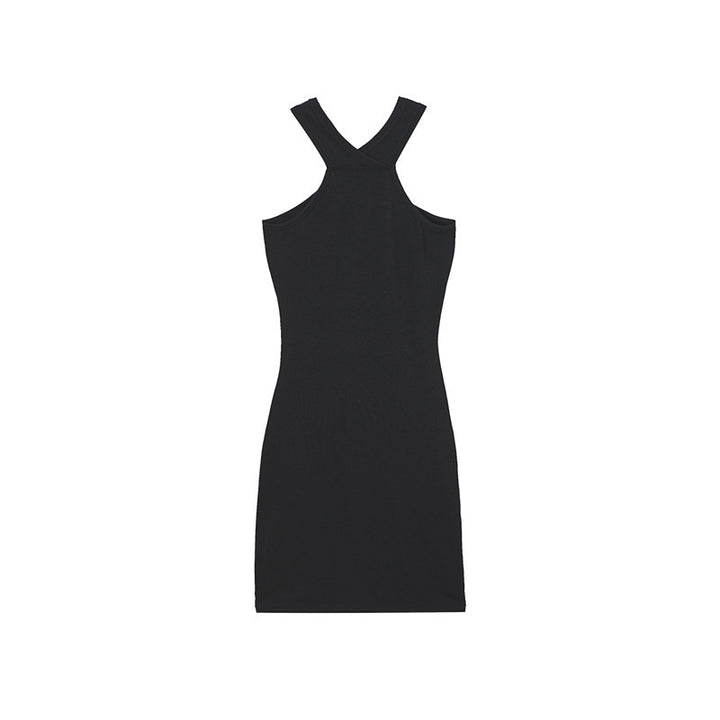 Chic Women's Bodycon Dress with Knot Detail