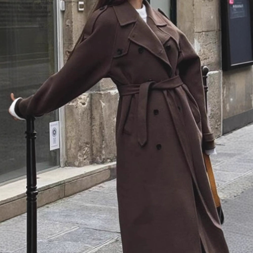 Oversized wool coat for women Amarae