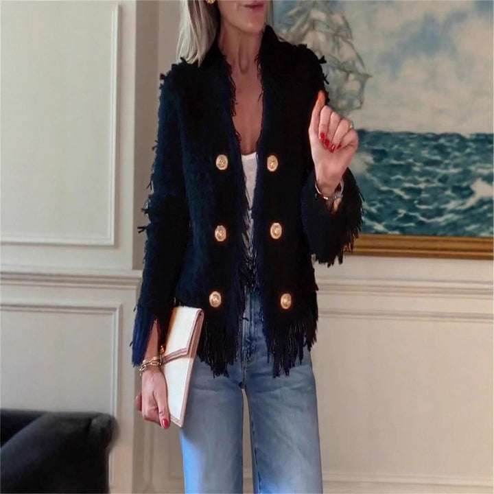 Lune London | Ladies fashionable fringed jacket