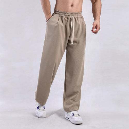 Ladies Loose Fit Pants with Elastic Waist and Convenient Pockets Amarae