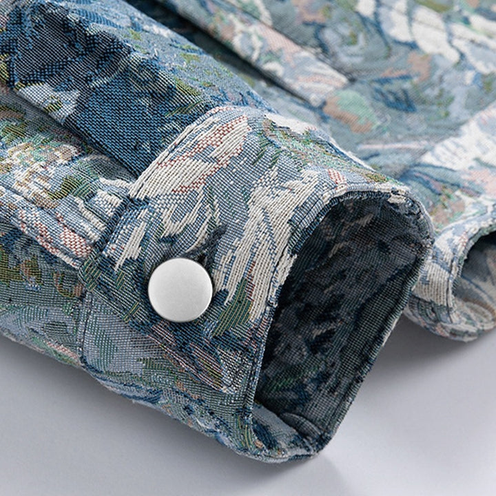 Trendy floral pattern jacket for women Lune London