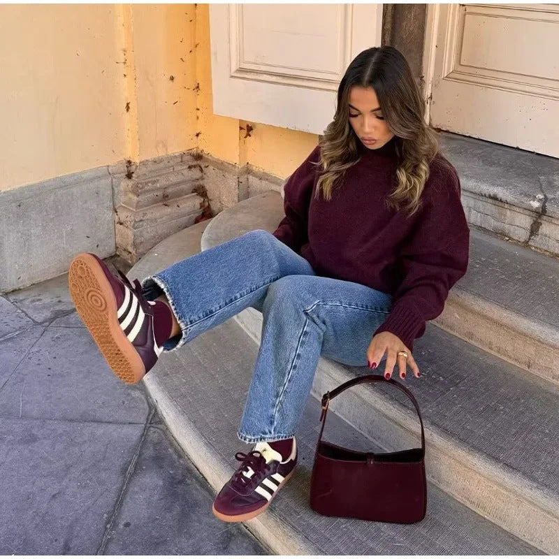 Cozy turtleneck sweater for ladies Lune London