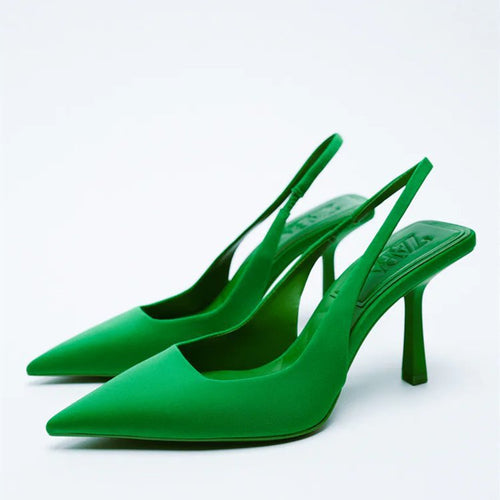 Women's Sling Pumps with Modern Design and Elegant Heel Amarae