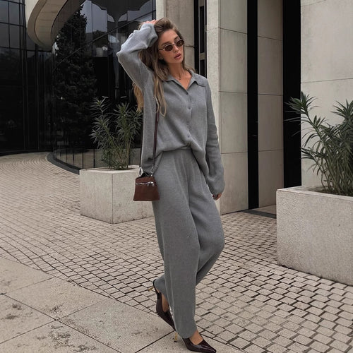 Women Comfortable Cotton Knit Set Amarae