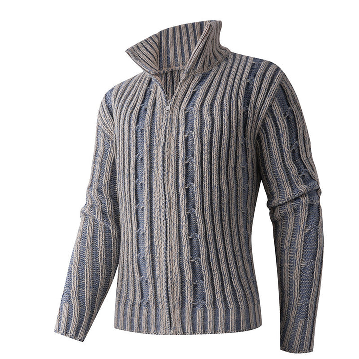 Striped knit sweater for men Lune London
