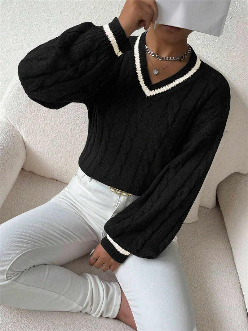 Ladies Thick Knit Chic Sweater