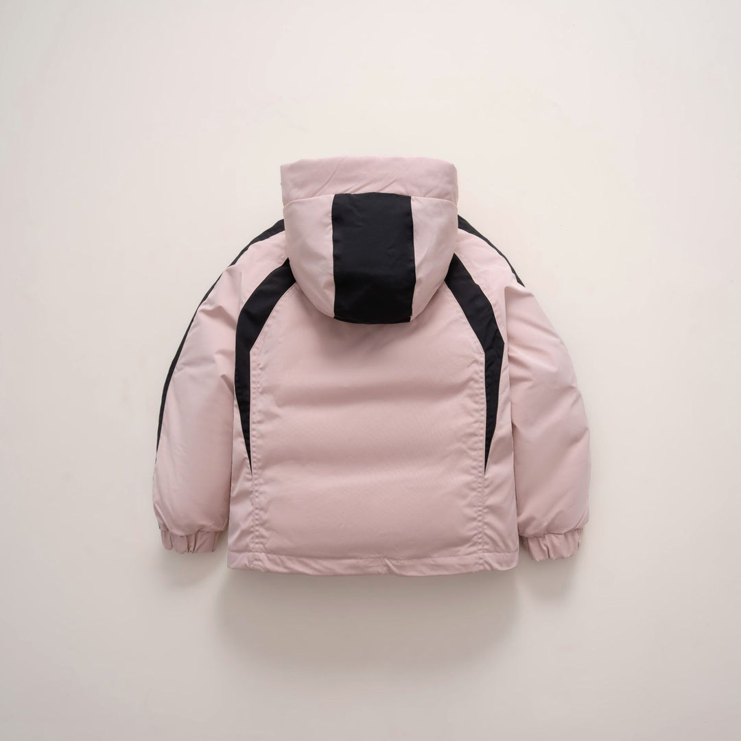 Functional fashion jacket for women with hood and thermoregulating lining Lune London