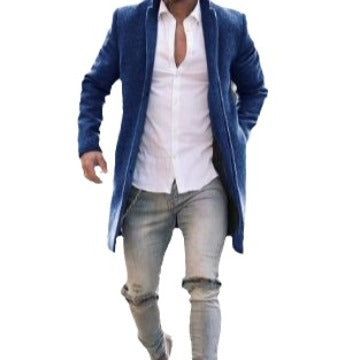 Elegant long coat for men Lune London