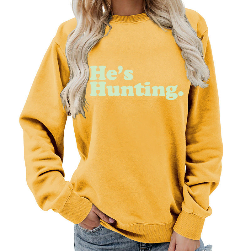 Sweat-shirt pour femmes avec lettrage moderne et coupe décontractée Chic & Stil