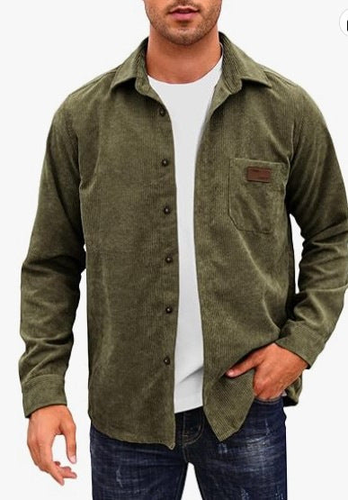 Men's Cord Shirt Lune London