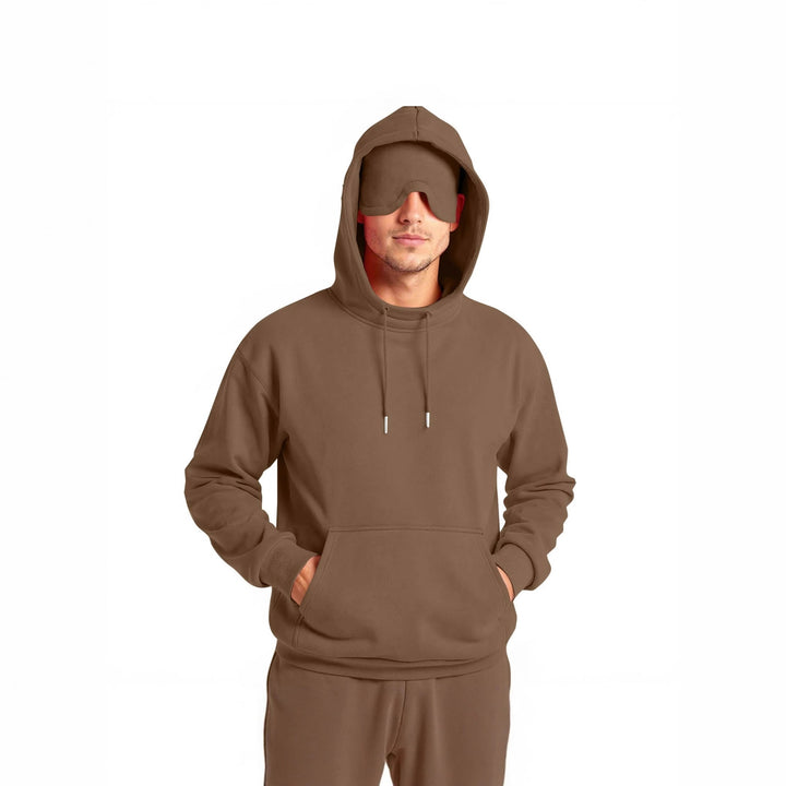Men's hoodie with kangaroo pocket and adjustable drawstring Amarae