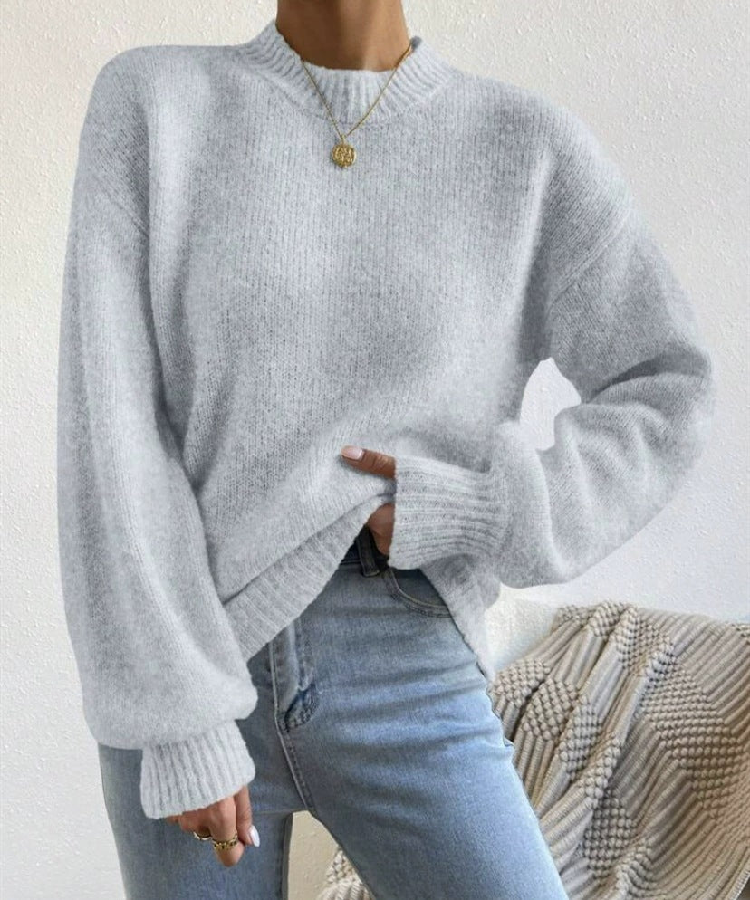 Oversized knitted sweater for ladies Lune London