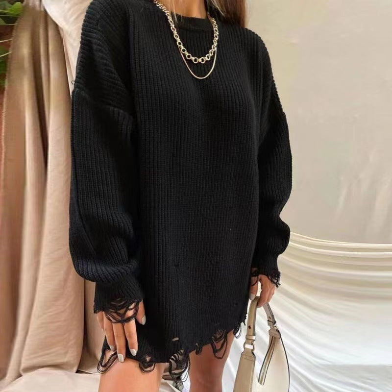 Oversized knit dress for women Lune London