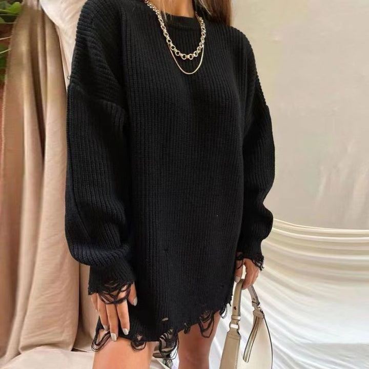 Oversized knit dress for women Lune London