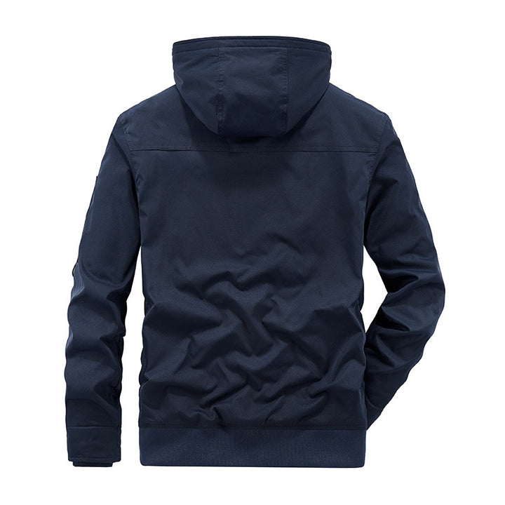 Technical transition jacket for men with warm inner lining Amarae