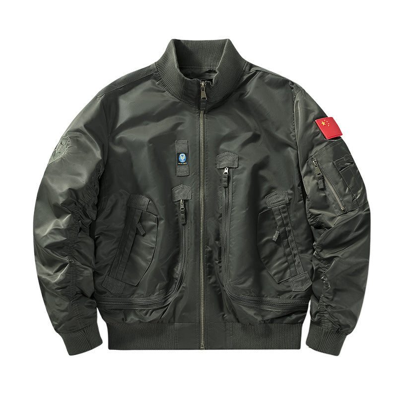 Amarae multifunctional technical bomber jacket for men