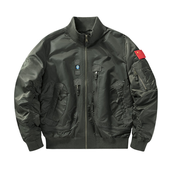 Amarae multifunctional technical bomber jacket for men