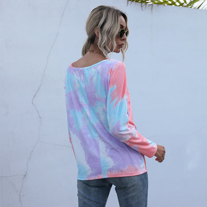 Casual women's top with loose fit and relaxed design with off-the-shoulder Amarae