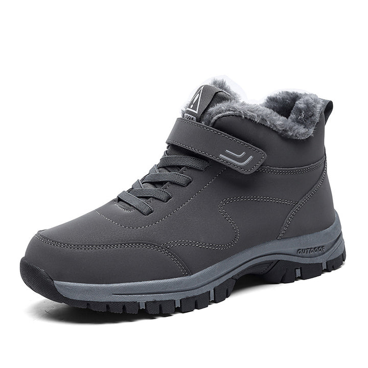 Women's ankle-height thermo hiking boots with faux fur lining and slip-resistant multi-zone profile sole Amarae