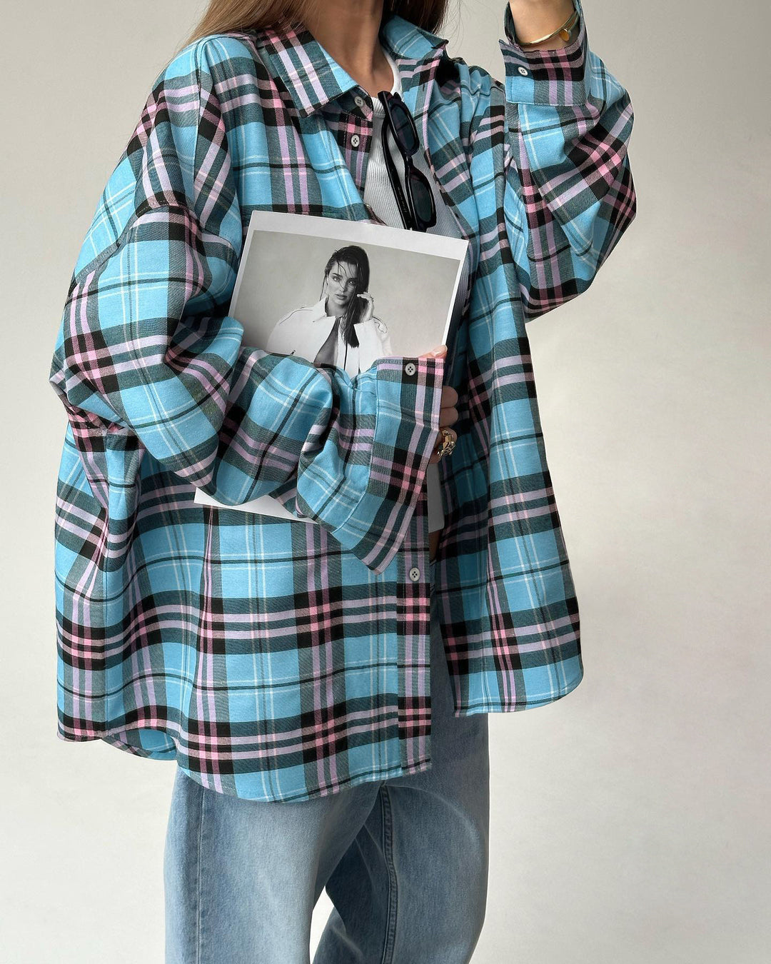 Women Checked Shirt Amarae