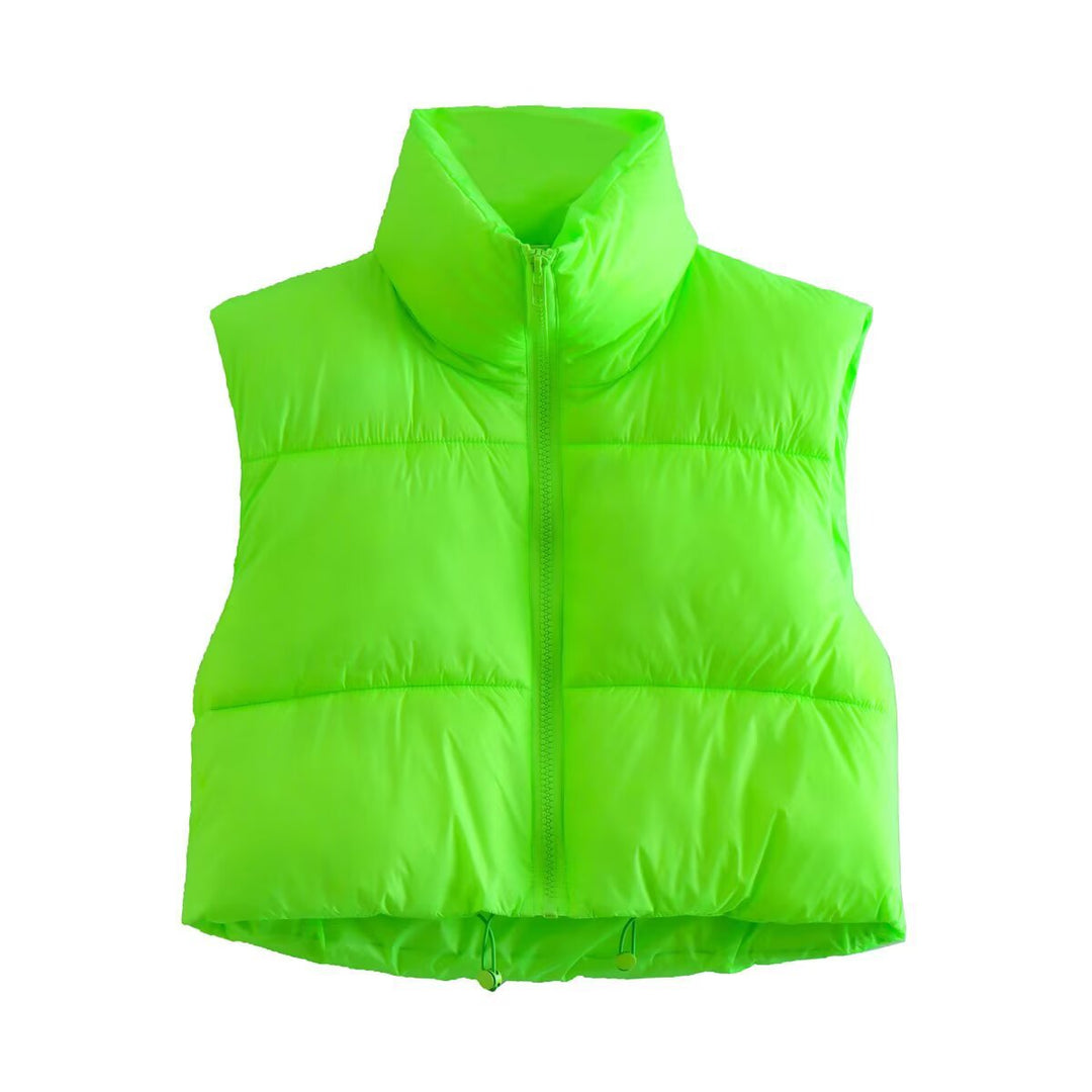Ladies hip-length heat vest Lune London