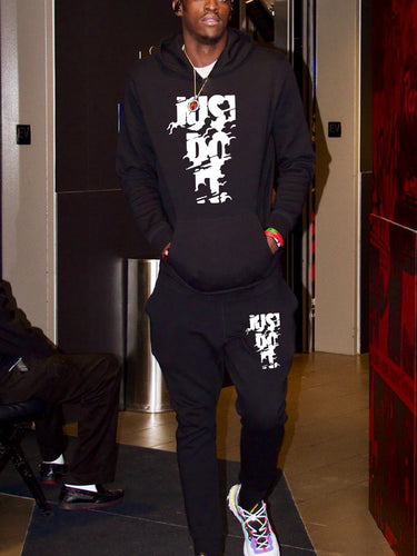 Women's sporty hoodie and jogger pants set with modern logo design Amarae