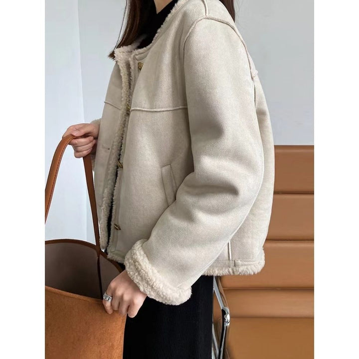 Veste de mode pour femmes avec doublure en teddy Chic & Stil