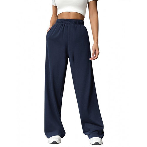 Pantalon décontracté pour femmes avec taille élastique et coupe ample Chic & Stil