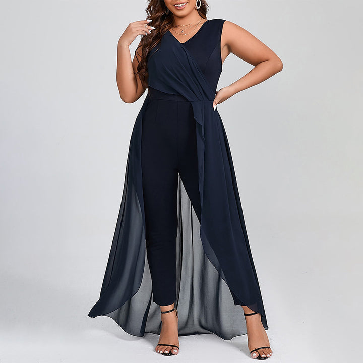 Ladies elegant layered jumpsuit Lune London