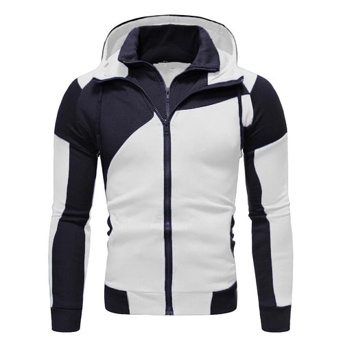 Sporty hooded jacket for men with an innovative design and breathable fabrics Amarae