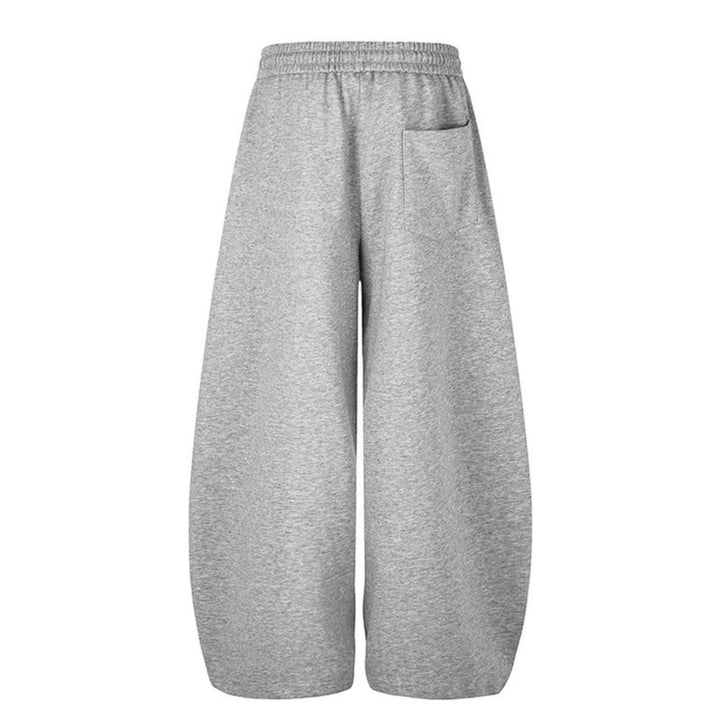 Women's Extra Wide Cropped Palazzo Sweatpants with Comfort Waistband and Drawstring Amarae