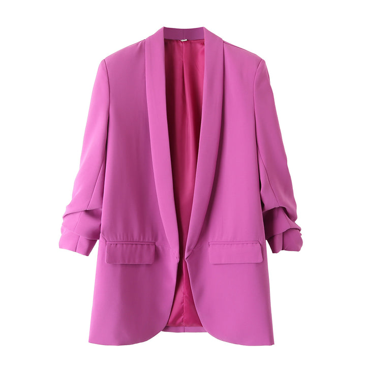 Ladies modern blazer with elegant cut and practical pockets Lune London